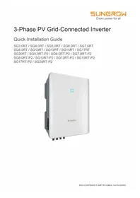 Notice Sungrow SG12RT Chargeur de piles