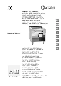 Notice BARTSCHER 296426 Cooking appliance