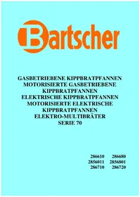 Notice BARTSCHER 286710 Cooking appliance