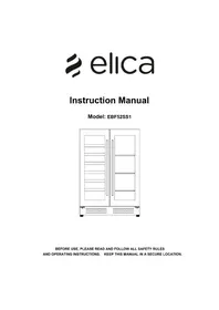 Notice ELICA EBF52SS1 Fridge