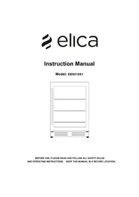Notice ELICA EBS51SS1 Fridge