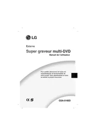 Notice LG GSA5160D Graveur DVD
