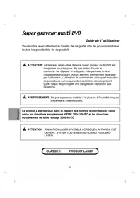 Notice LG GH24NS50 Graveur DVD