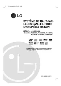 Notice LG LHDW6530A Système audio home cinéma