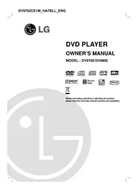 Notice LG DV9702CE1M Media player