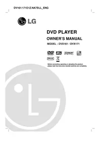 Notice LG DV161E1Z Media player