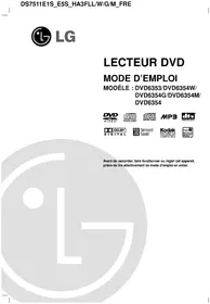 Notice LG DS7511E5S Mediaplayer