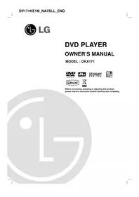 Notice LG DV171KE1M Media player