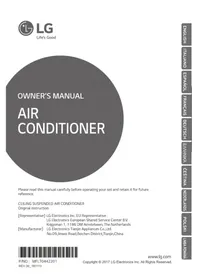 Notice LG UV18FH κλιματιστικό