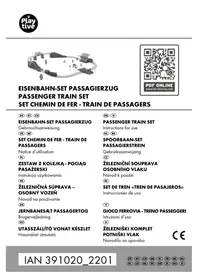 Notice Playtive IAN 391020 Jouet train électrique