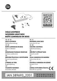 Notice Playtive IAN 389693 Boîte lumineuse