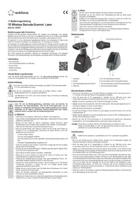 Notice Renkforce LS6300BU Lecteur de code barre