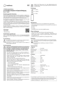 Notice Renkforce RF4628709 Bouchon d'oreille