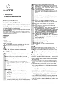 Notice Renkforce RF4791678 Commutateur