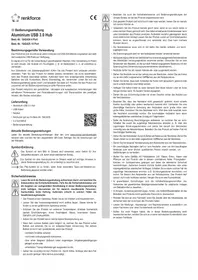 Notice Renkforce RFUHA10 Commutateur