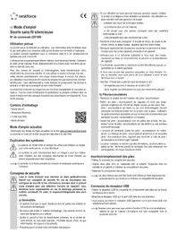 Notice Renkforce RF4403900 Souris