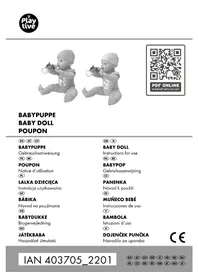 Notice Playtive IAN 403705 Bambola
