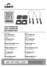 Notice CRIVIT IAN 391382 Équipement de fitness