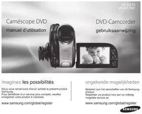 Notice SAMSUNG VPDX10H Appareil photo