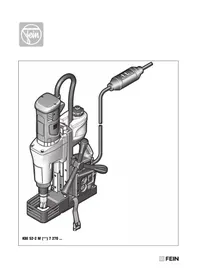 Notice Fein KBE 522 M Perceuse