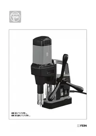 Notice Fein KBE 32 Perceuse