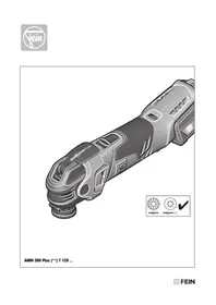 Notice Fein MULTIMASTER AMM 300 PLUS SELECT Multiverktøy