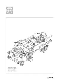 Notice Fein RSG EX 1500 B Fraiseuse