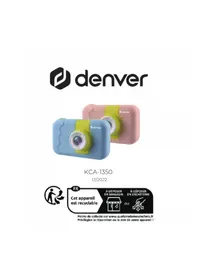 Notice DENVER KCA1350 Appareil photo
