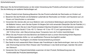 Notice DENVER WS650 Stazione Meteo