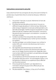 Notice DENVER SCR2000MK2 Batterie portable