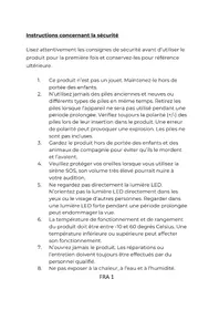 Notice DENVER SCR2010 Batterie portable