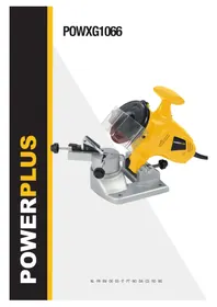 Notice PowerPlus POWXG1066 заточващо устройство