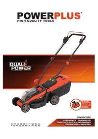 Notice PowerPlus POWDPG75561 Cortadora de césped