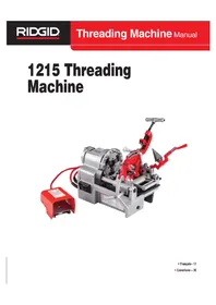 Notice RIDGID 1215 Hand tool