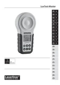 Notice Laserliner LUXTESTMASTER Luxemètre