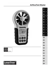 Notice Laserliner AIRFLOWTESTMASTER Tuulimittari