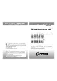 Notice Siku 100 AZTHL Ventilateur