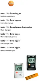 Notice Testo 174T Thermomètre