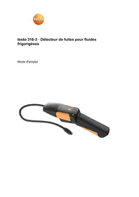 Notice Testo 3163 Détecteur