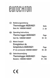 Notice Eurochron A620 Thermomètre