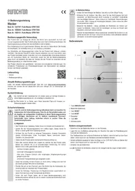 Notice Eurochron EFW 7001 Radio-réveil