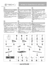 Notice Techly ICATR23 Meuble TV