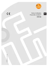 Notice IFM CR3156 Passerelle industrielle