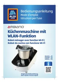 Notice Ambiano GTSFKMW02 Robot da cucina