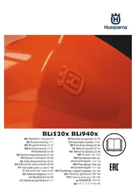 Notice HUSQVARNA BLI940X Taille-haies