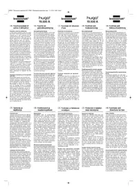 Notice BRENNENSTUHL HUGO! 19.500A Prise murale