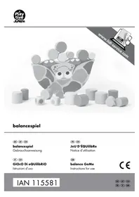 Notice Playtive IAN 115581 Jeu d'équilibre