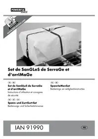 Notice POWERFIX Z2897001 Sangle de fixation