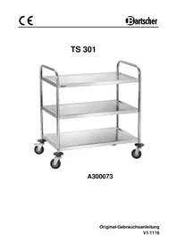 Notice BARTSCHER TS301 Transport cart