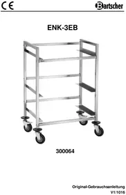 Notice BARTSCHER AK300 Тележка на колесах